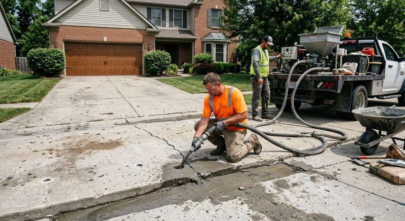 Pavement Leveling in West Des Moines, IA