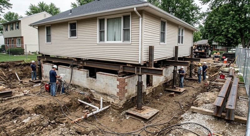 Sinking Foundation Lifting in Tampa, FL
