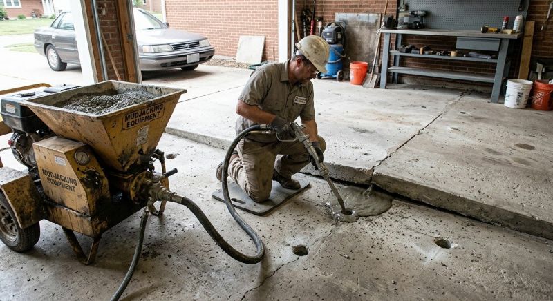 Concrete Mudjacking in Columbus, OH