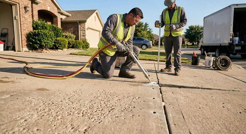 Concrete Poly Jacking in Denver, CO