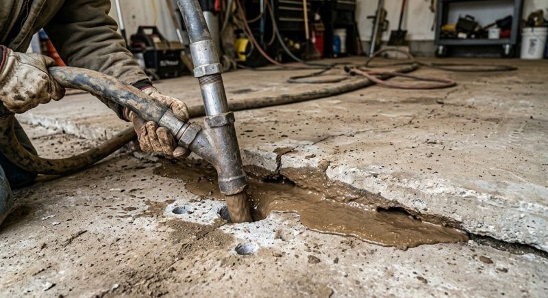 Concrete Settlement Repair in San Antonio, TX