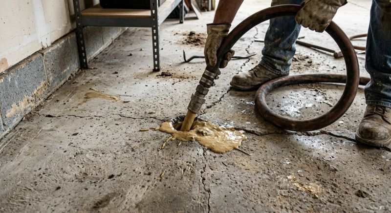 Driveway Slab Lifting in Des Moines, IA