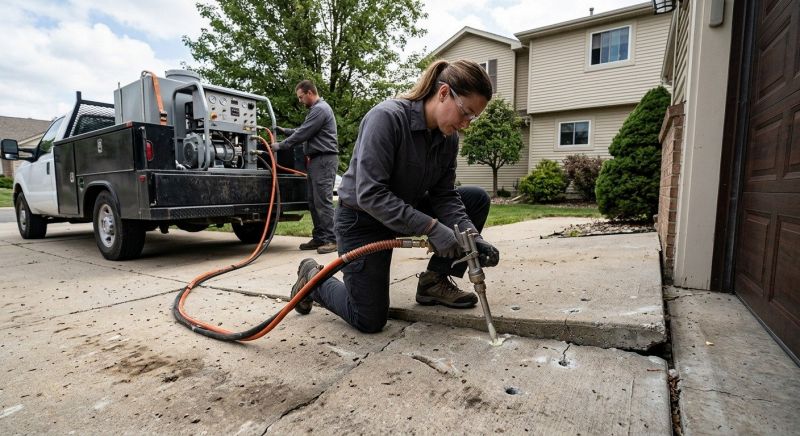 Garage Settling Repair in Denver, CO