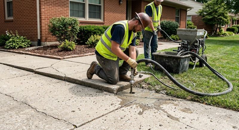 Garage Settling Repair in Columbus, OH