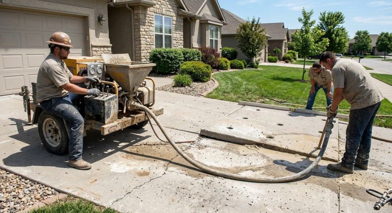 Garage Settling Repair in Columbus, OH