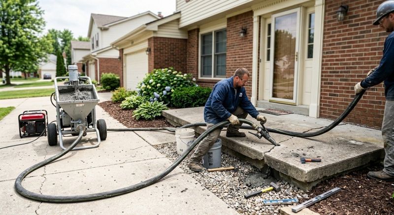 Porch Leveling in Columbus, OH