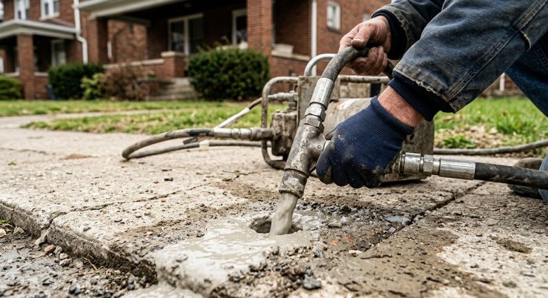 Sidewalk Raising in Corpus Christi, TX