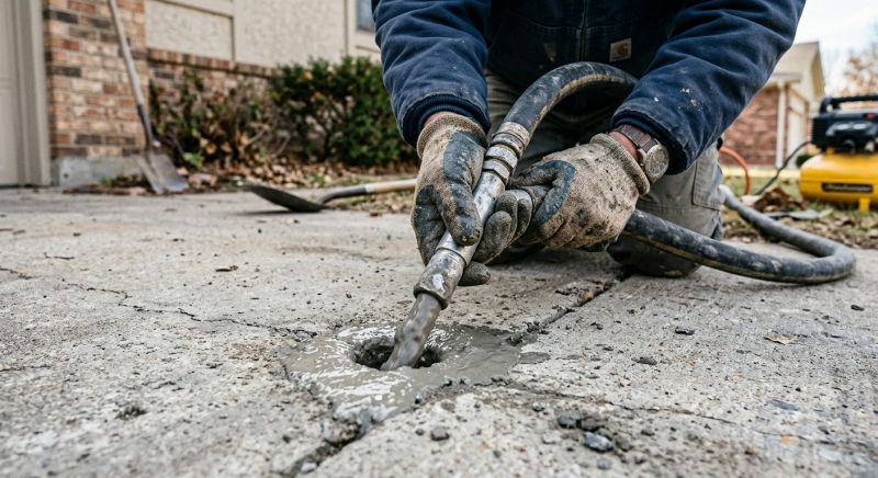 Slab Jacking in San Antonio, TX