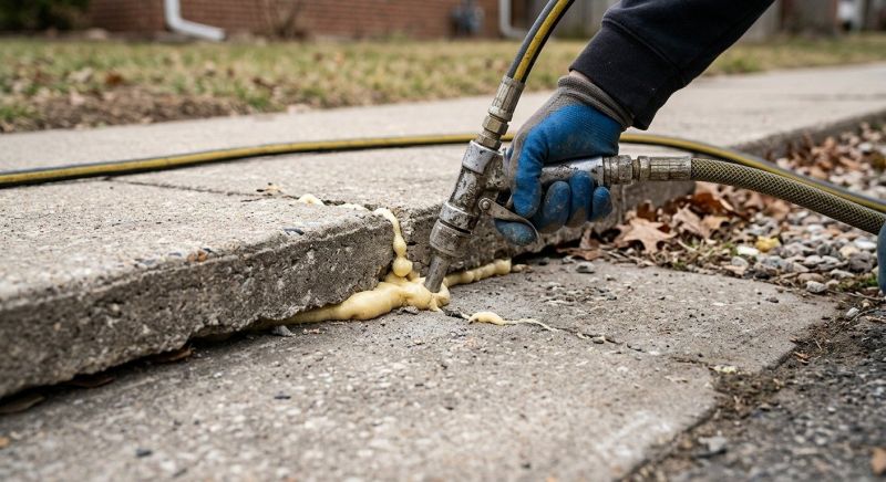 Slab Jacking in Des Moines, IA
