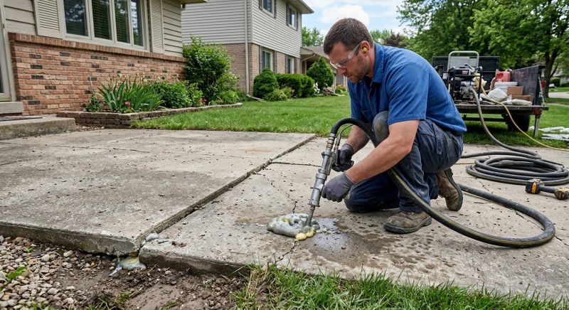 Sunken Patio Repair in Miami Dade County, FL