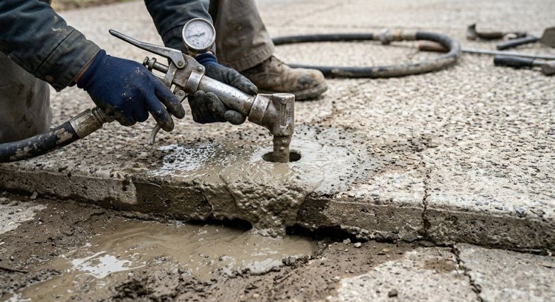 Sunken Slab Repair in Columbus, OH