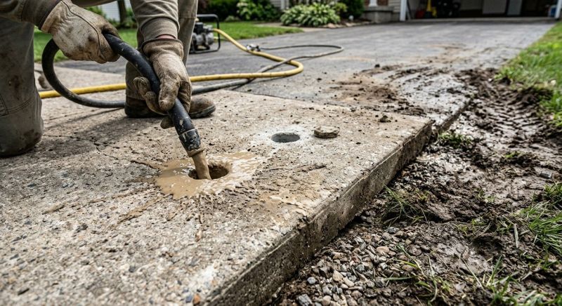 Sunken Slab Repair in Denver, CO