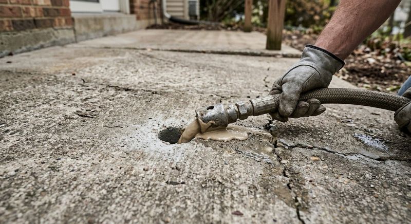 Sunken Slab Repair in Des Moines, IA