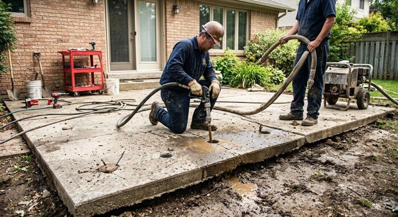 Walkway Leveling in Denver, CO
